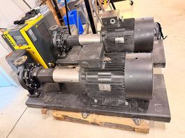 2x Grundfos NKG Industriepumpen mit je 55-kW-Motor 