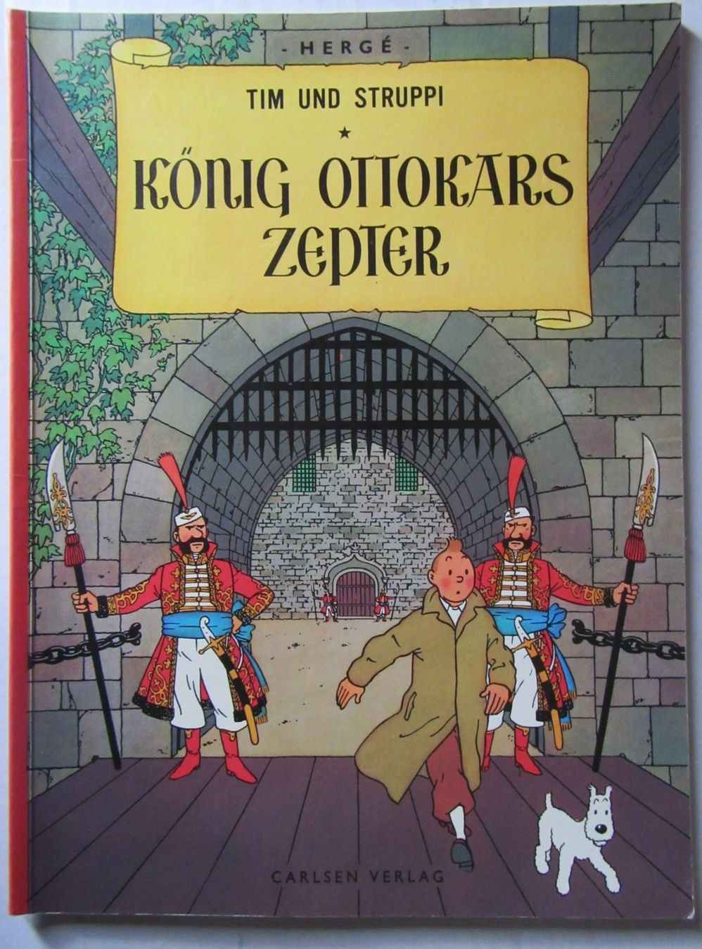 Comics: Tim und Struppi - König Ottokars Zepter, 1979, – Gebraucht aus Rüdtligen von Carfield04