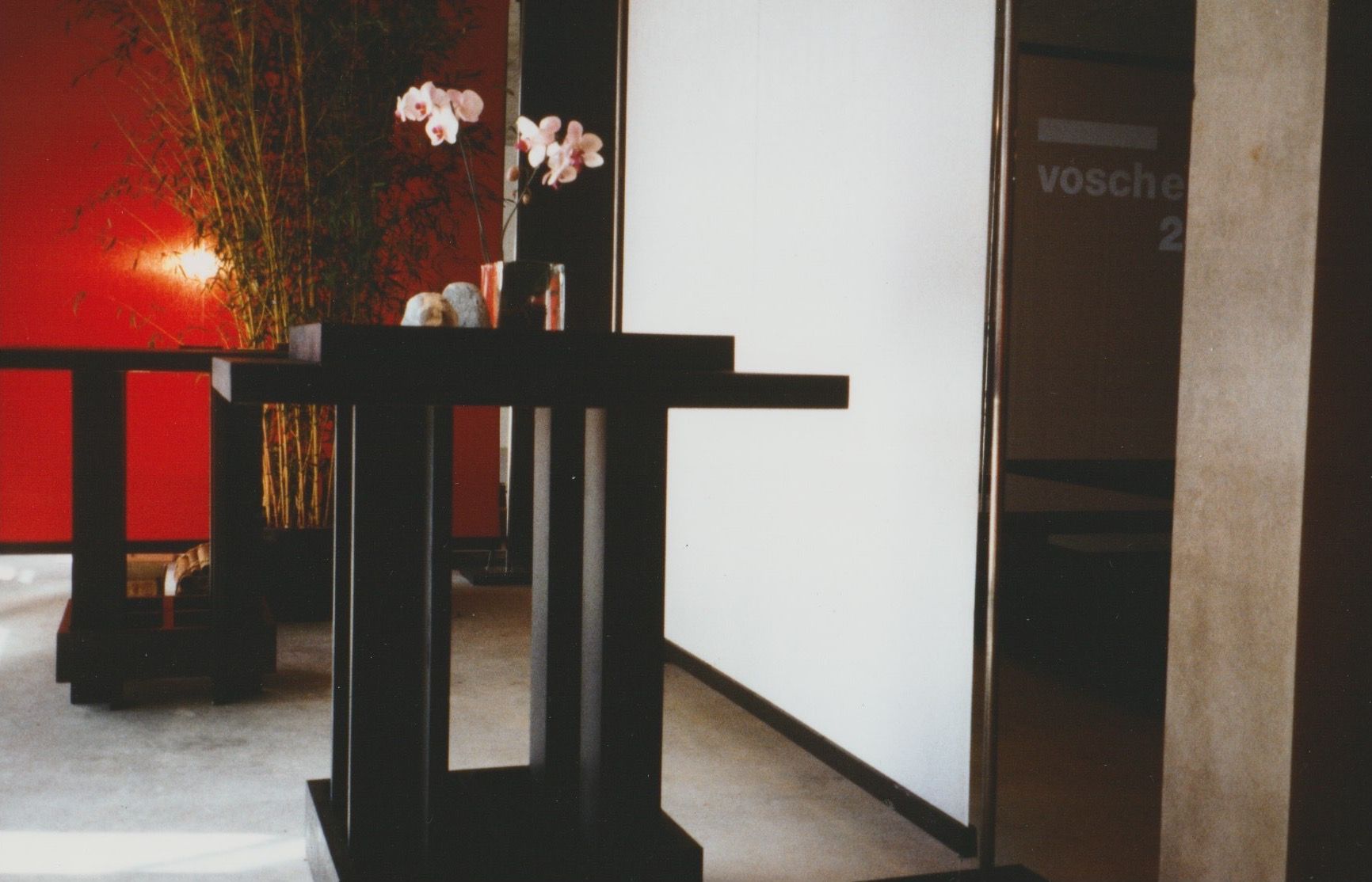 Set di tavolo e panche: Gastronomie_Event_Möbel_Japan_Restaurant – Usato da Flawil venduto da Waldau1A 1