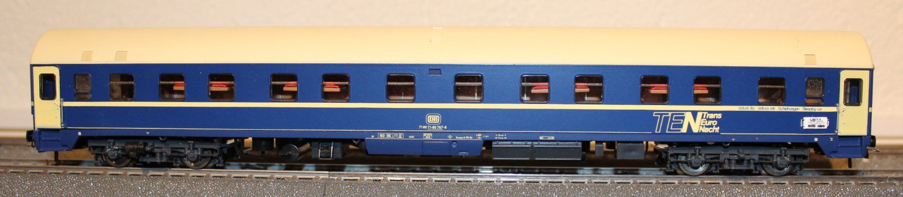 Roco Modelleisenbahnen: DB Schlafwagen TEN – Neu (gemäss Beschreibung) aus Baden von bahnkorn 1