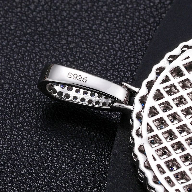 Ketten: Chaine Pendentif collier Argent Moissanite – Neu und originalverpackt aus Bottens von 2Lens 3