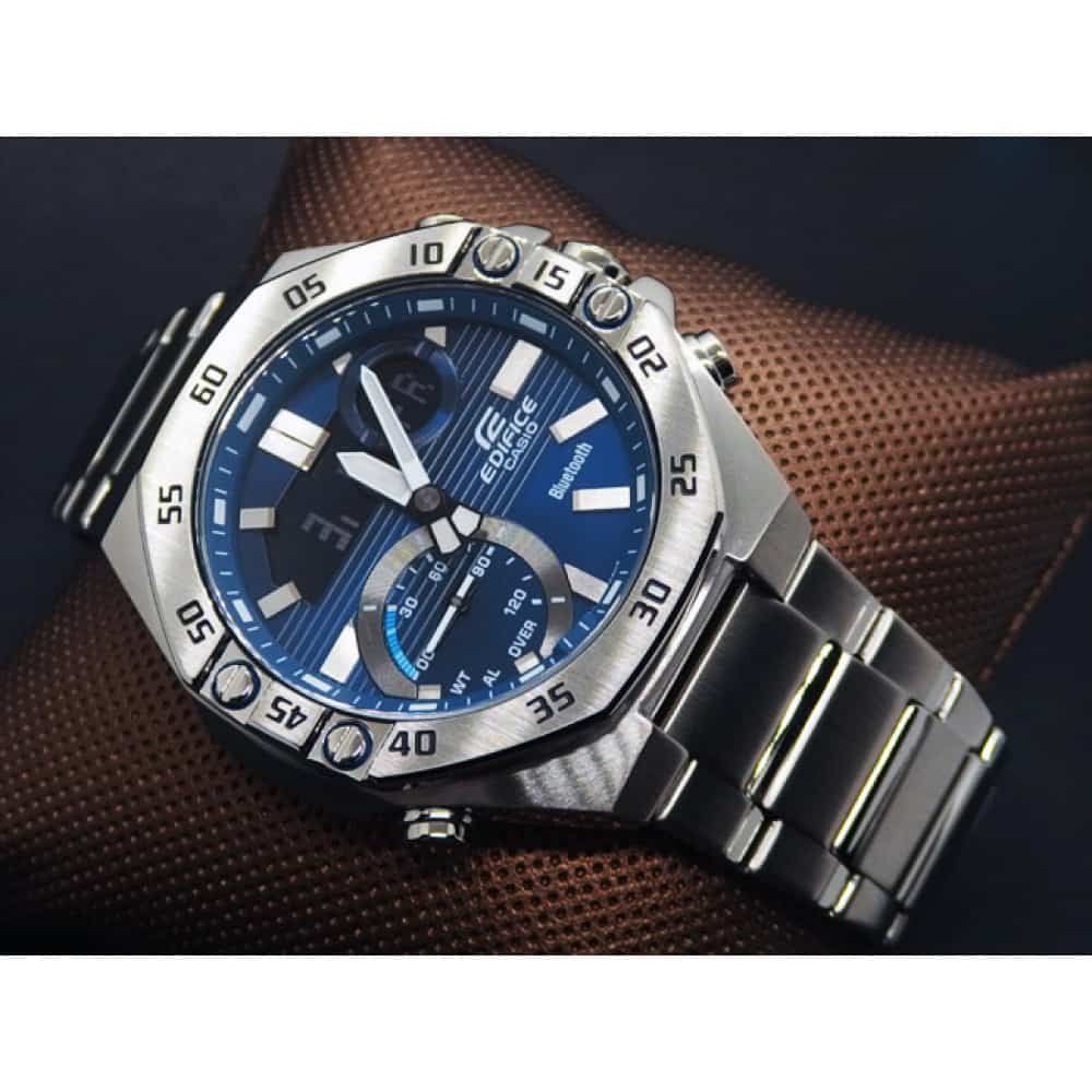 Edifice Uhren: Casio Edifice Uhr World Time Mobile Link ECB-10D-2A Neu – Neu und originalverpackt aus Dübendorf von gicu 1