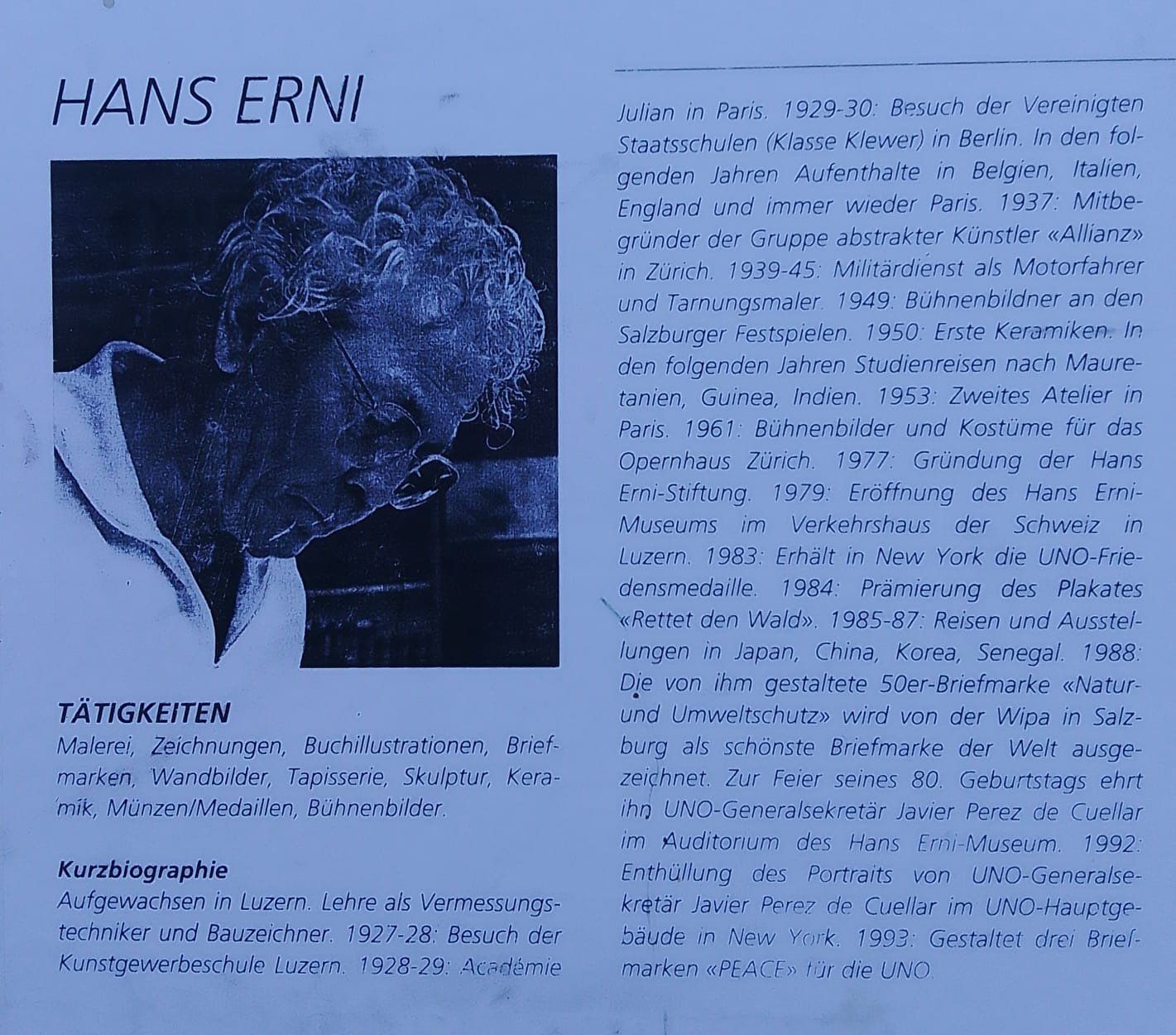 Dipinti: Gemälde Hans Erni – Usato da Marbach LU venduto da Steinbeck1 3