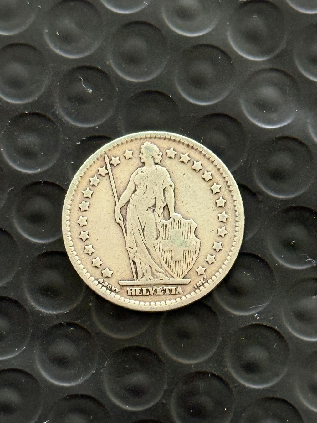 Alle Münzen: 1 Franken 1908 – Gebraucht aus Wallisellen von SWISS_SILVER1 1