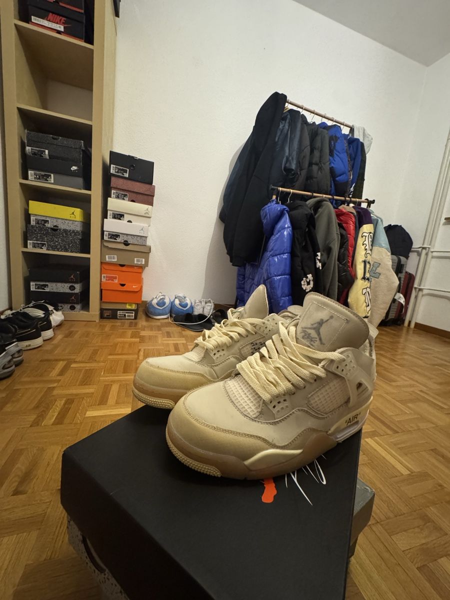 Herrenschuhe: Baskets Jordan 4 Off-White Cream Taille 43 – Neu (gemäss Beschreibung) aus La Chaux-de-Fonds von alh_25vl 4