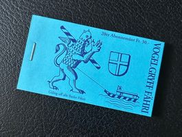 Fähri 20er Abo Ticket Basel Rhein Fähre Fääry Gutschein