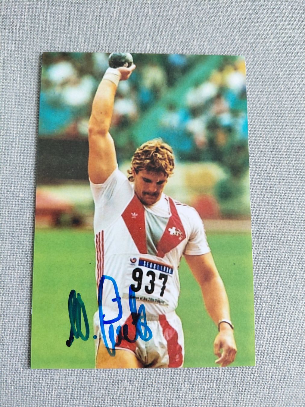 Autografi: Autogramm Werner Gùnthór – Usato da Schmerikon venduto da Olympia04