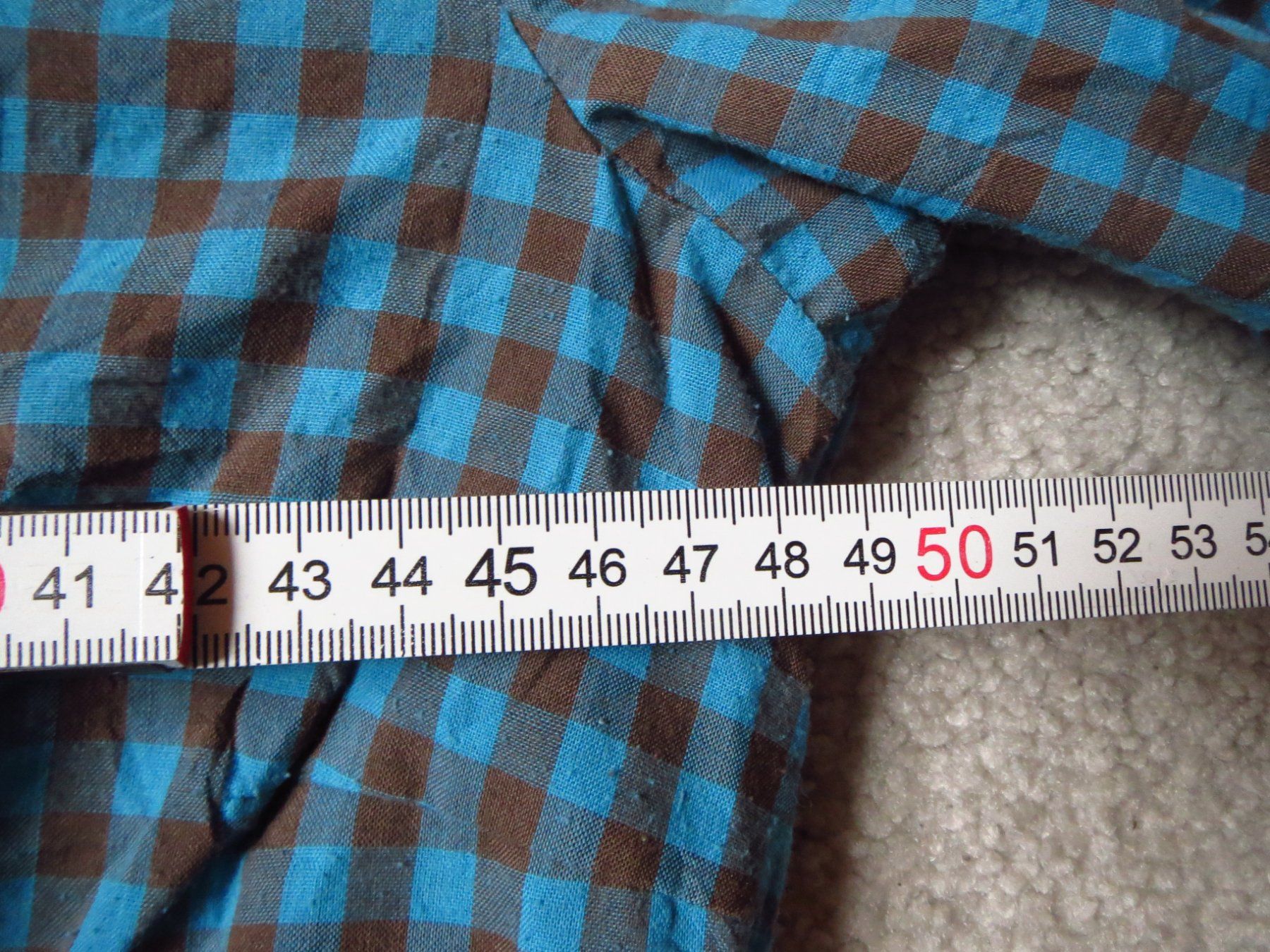 Nile Camicette: stylische NILE Damen Karo Bluse Gr S – Usato da kiental venduto da Anna3723 4