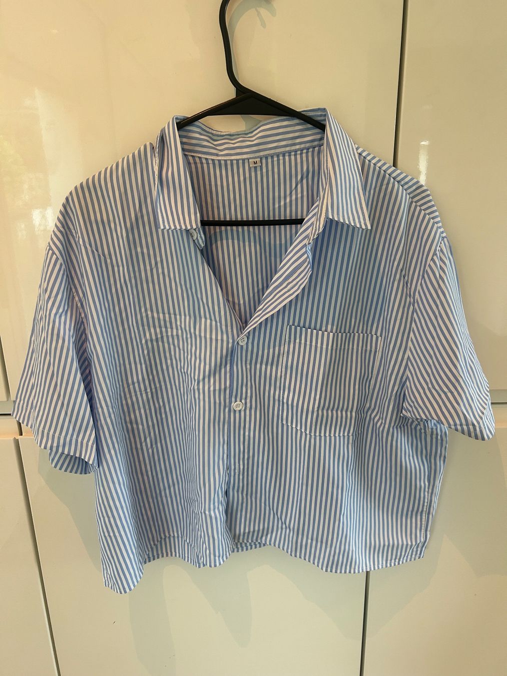 Camicette: Hemd blau/weiss gestreift – Nuovo (secondo la descrizione) da Stadel venduto da jeremiekel