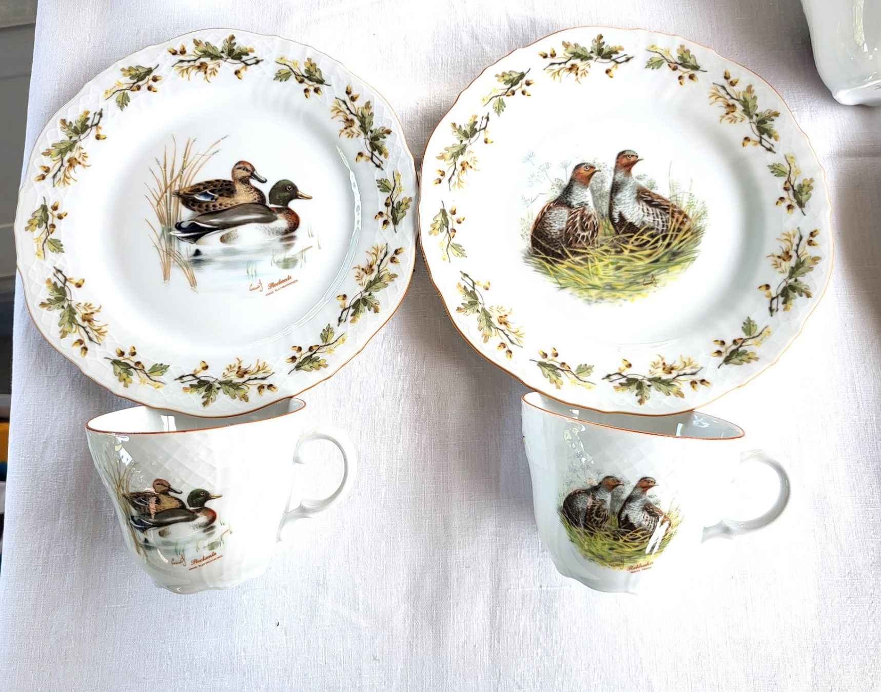 Seltmann Set di piatti: Geschirrset "Jagd "Seltmann Weiden Nr. 52 – Nuovo (secondo la descrizione) da Diessenhofen venduto da Osio 1