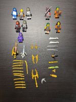 Lego Ninjago Figuren und Waffen Konvolut guter Zustand