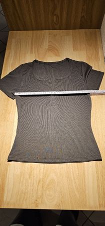 Graues Stretch Shirt Gr. L