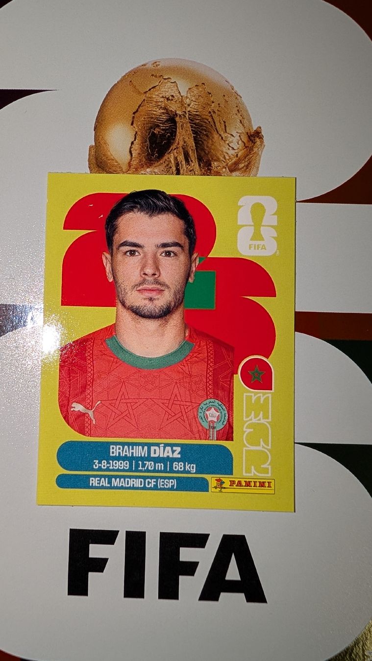 Panini Carte collezionabili: FIFA WM 2026 Sticker 23 BraHIM DÍAZ PANINI – Nuovo e nell'imballaggio originale da Zürich venduto da iva_tfq5