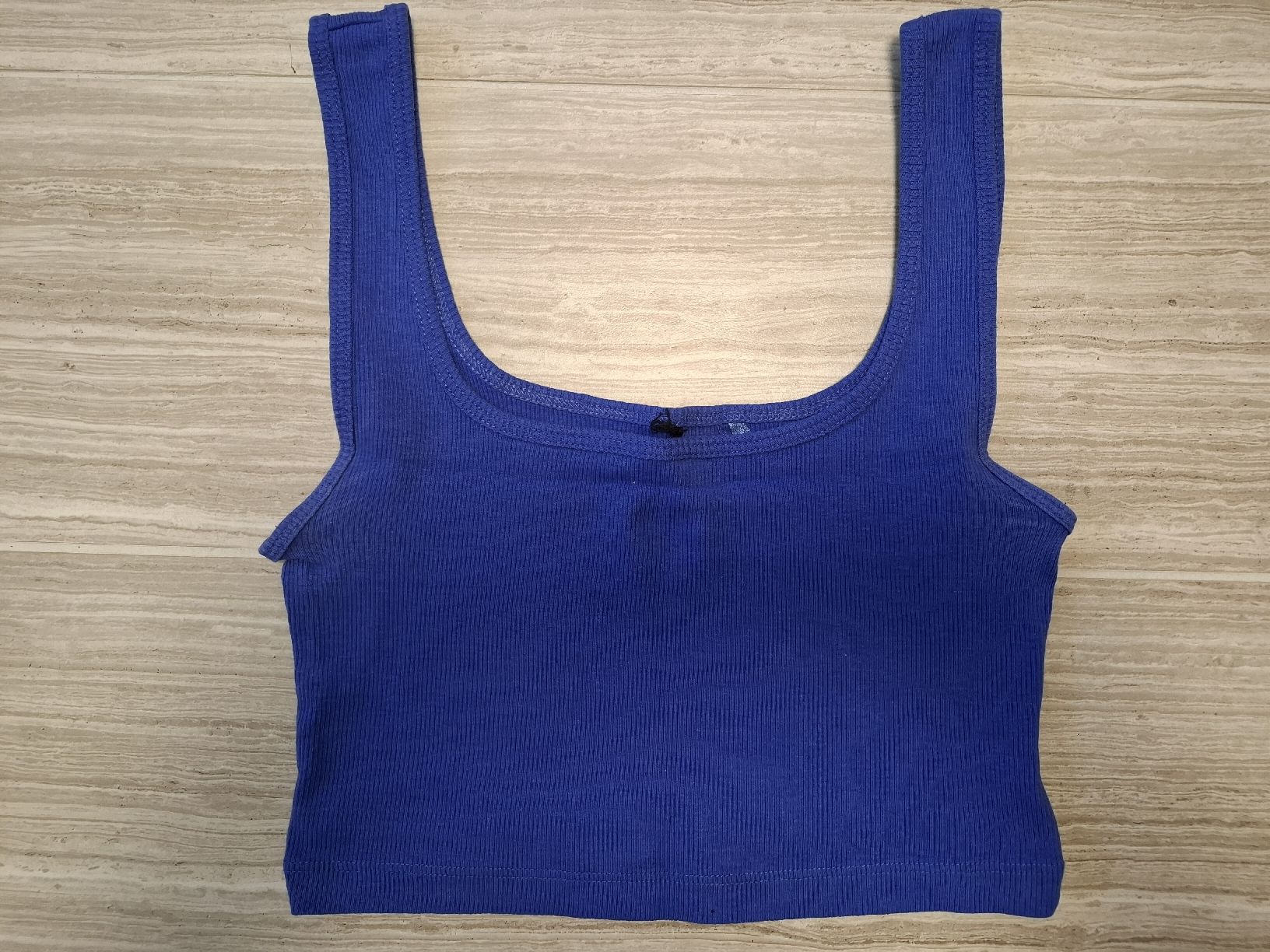 Top: haut bleu – Nuovo (secondo la descrizione) da Ecublens FR venduto da ame_y8tq 1