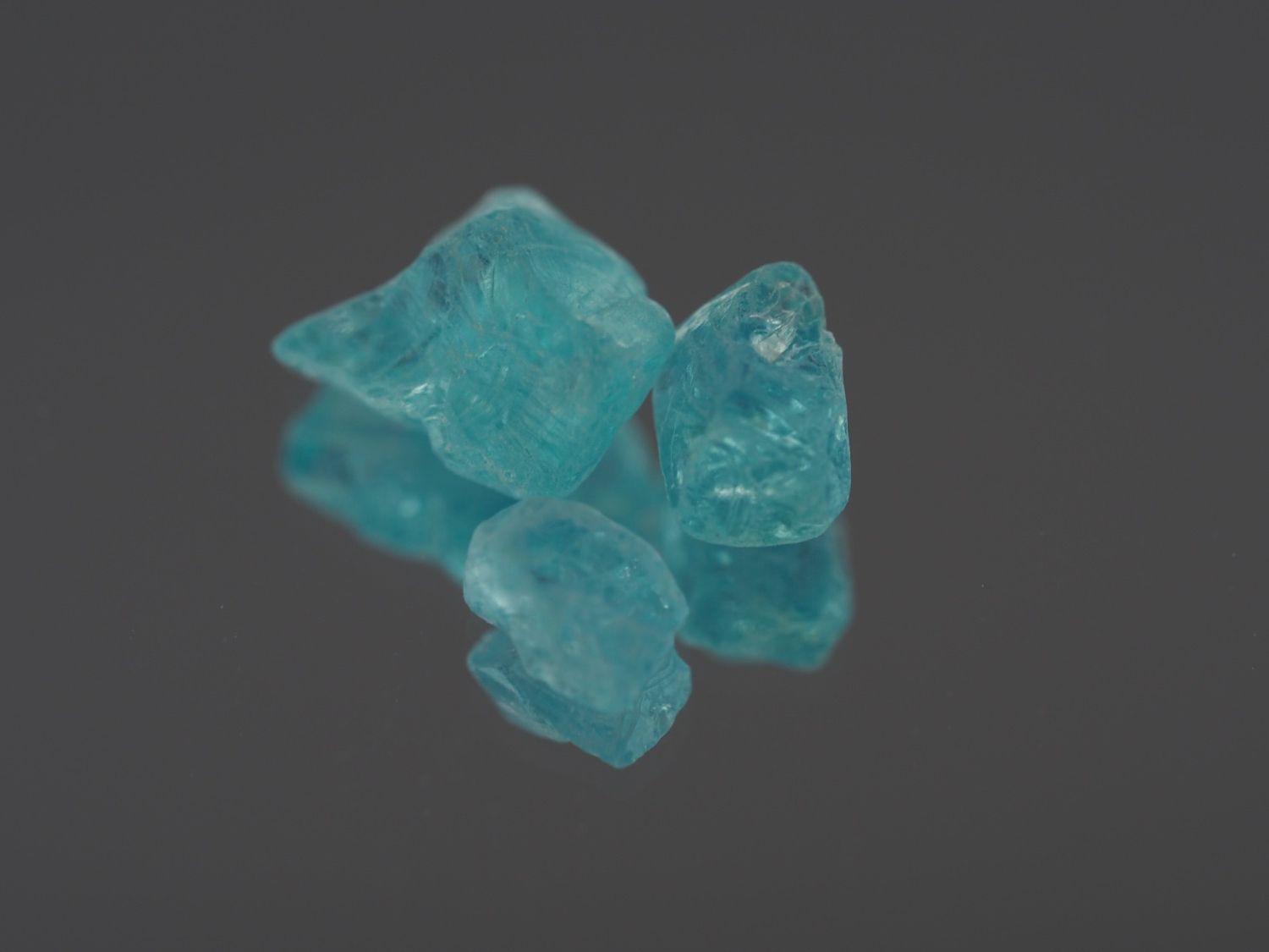 Pietre preziose: Ab 1CHF - Apatite (3 Rohstein) 2.9ct – Nuovo e nell'imballaggio originale da Buchs SG venduto da OTNaturalGems 4