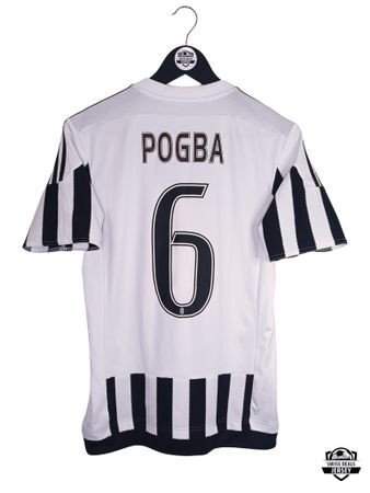 POGBA #6 Original Juventus 2015-16 Home Trikot