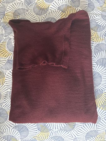 Hugo Boss - Col roulé bordeaux/grenat taille M