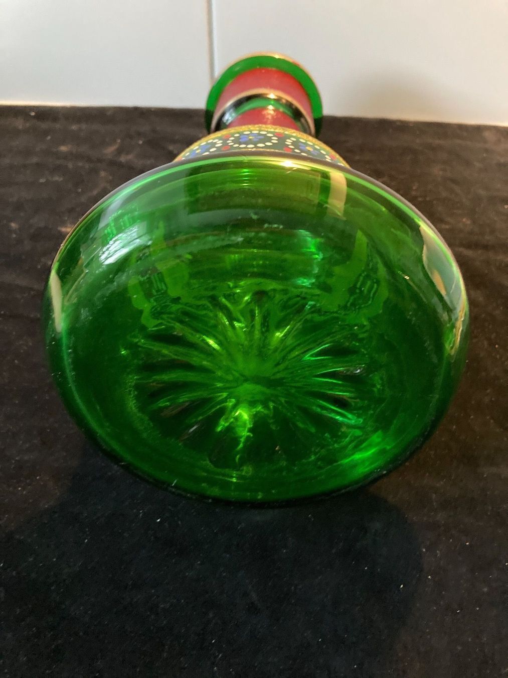 Vasen & Gefässe: Bunte Glas-Vase – Gebraucht aus Zürich von Chaeffeler 2
