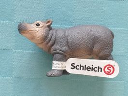Nilpferd Junges Zootier Tier Schleich