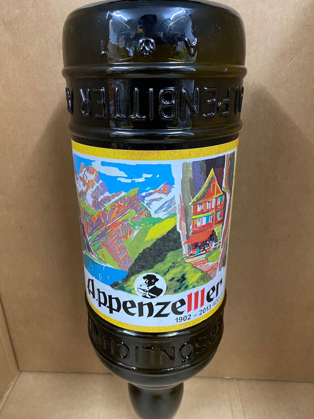 Sonstiges Geschirr & Gläser: Appenzeller Flasche leer gross 400cl – Gebraucht aus Eschlikon TG von ArtRec 2