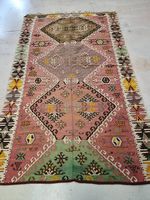 153×250 Orientteppich Kelim Handgeknüpft gereinigt