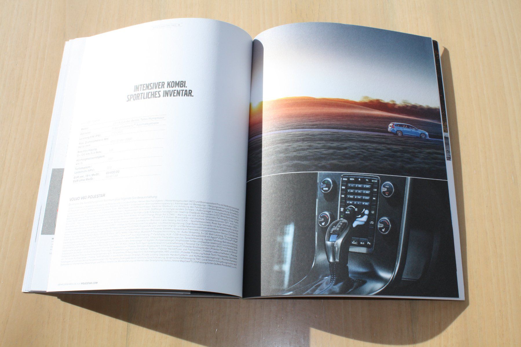 Volvo Documenti: Volvo S60 & V60 Polestar Prospekt 2016 – Usato da Wikon venduto da erwin400 5