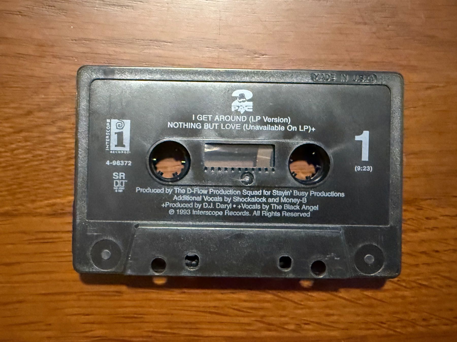 Cassettes audio: 2Pac - I Get Around / Cassette MC – D'occasion à Delémont par cpop 1