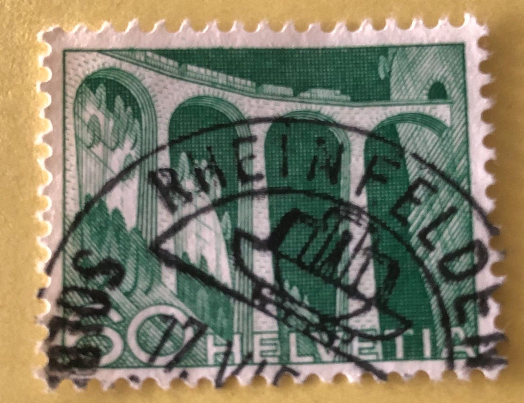 Tutti i francobolli: Nr.307 mit Vollstempel Rheinfelden – Usato da Aarau venduto da Billa007