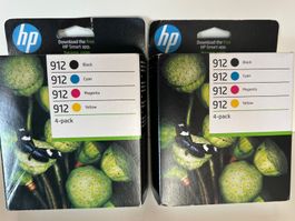 HP 912 Druckerpatronen 4-pack - 2 Stück