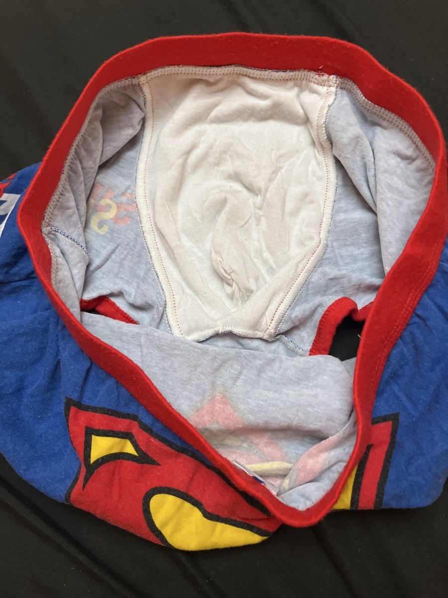 Biancheria intima: Superman Unterhose Gr. S/M blau rot – Usato da Kaisten venduto da Wavechip 4