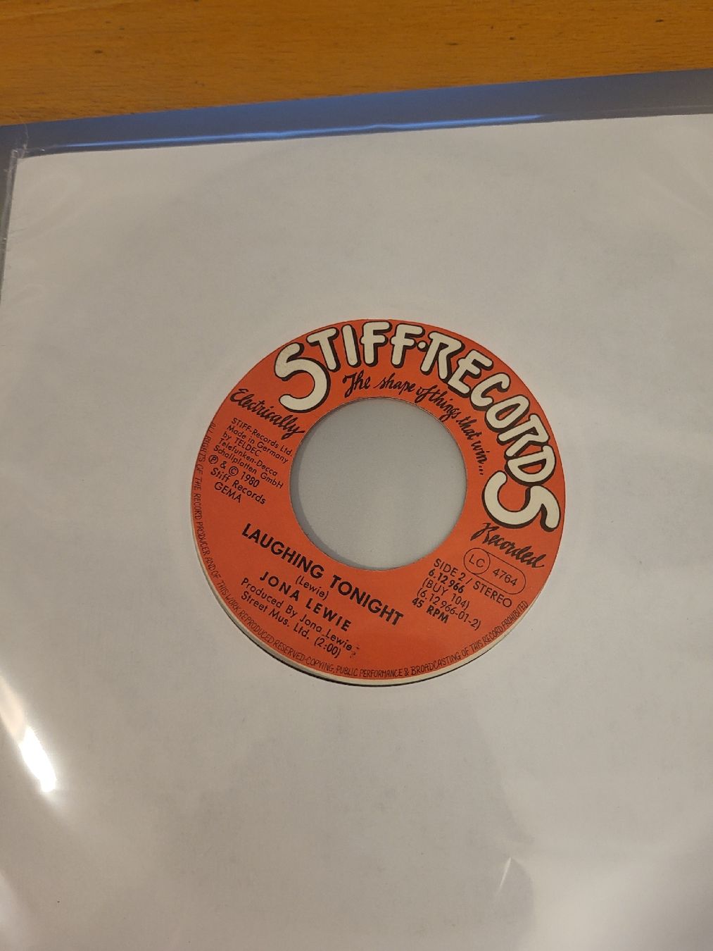 Dischi in vinile: Jona Lewis 7" Vinyl Single – Usato da Thun venduto da Kissthis 1
