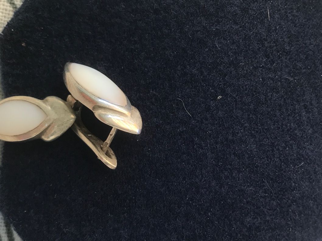 Ohrringe & -stecker: Silber  Ohrringe mit Perlmutt – Gebraucht aus Wettingen von Andres54 2