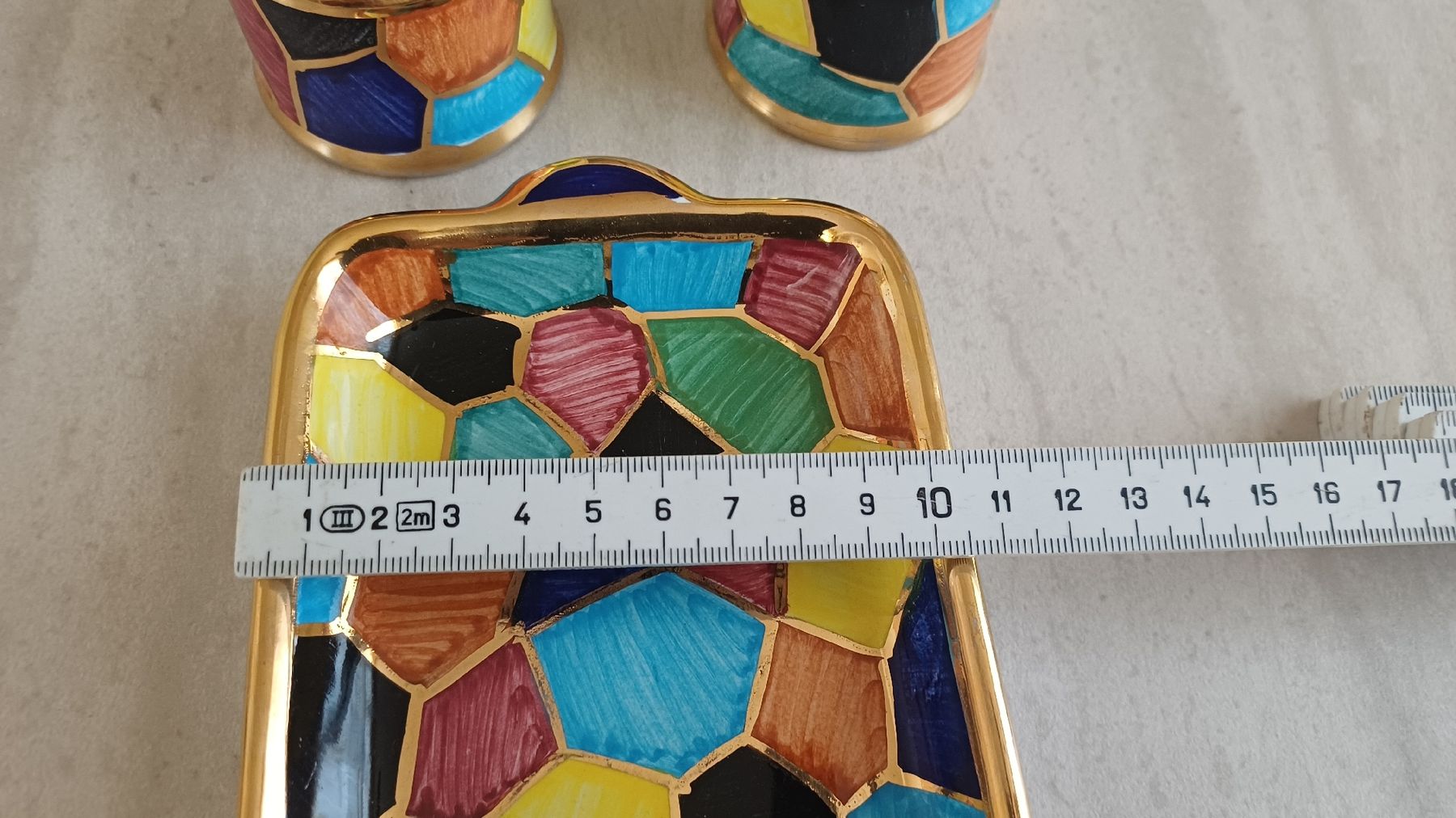 Tassen: Butterteller 2 Tassen Handbemalt – Gebraucht aus Flawil von Pinkmalibu 6