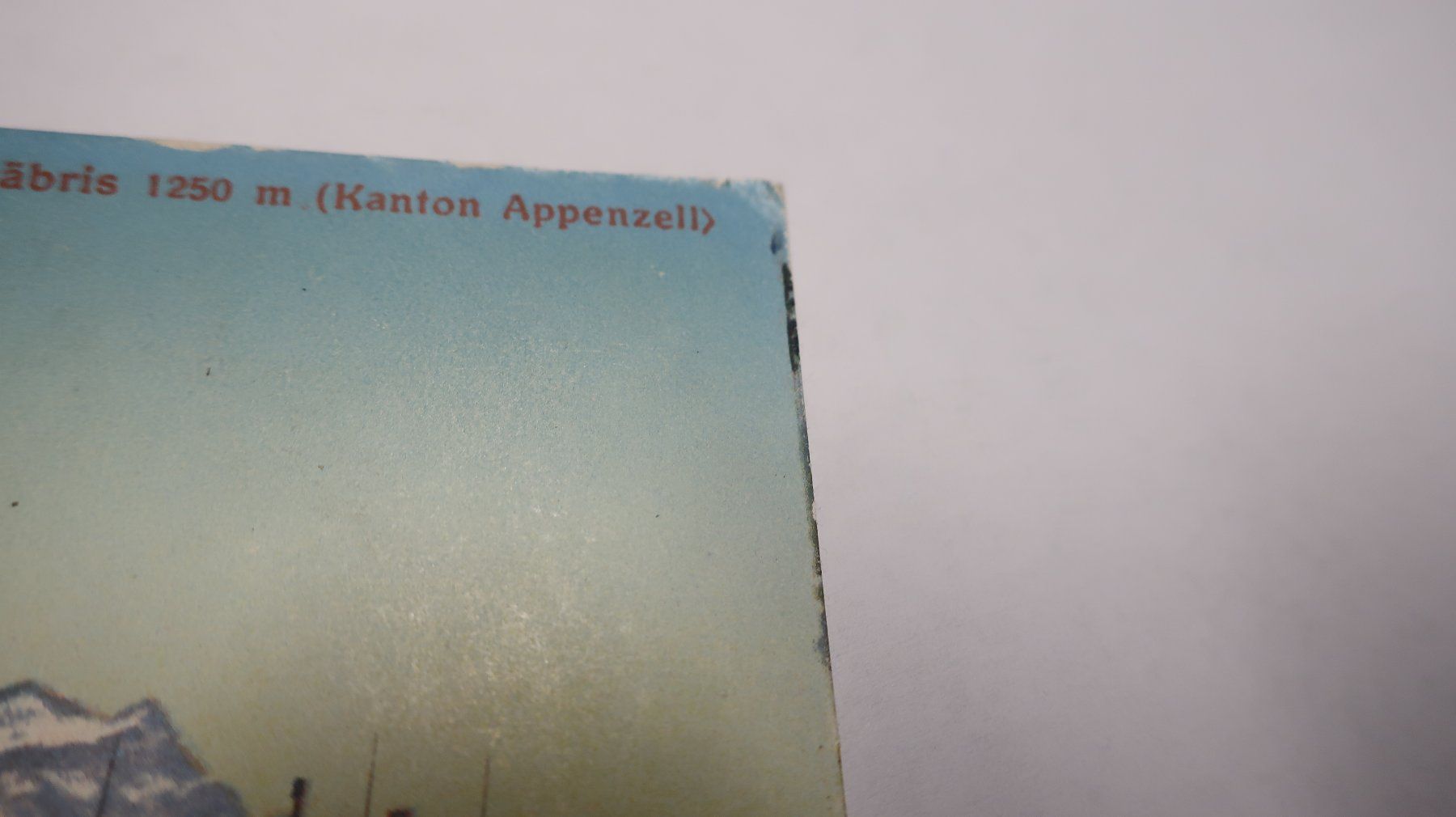Cartoline postali: Gäbris ( Kanton Appenzell ) – Usato da Cormoret venduto da Pascalll2001 3