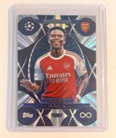 2025 Topps Infinity Bukayo Saka Match Attax Karten WOW!