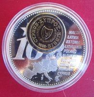 Medaille Münze Cyprus Zypern - PP