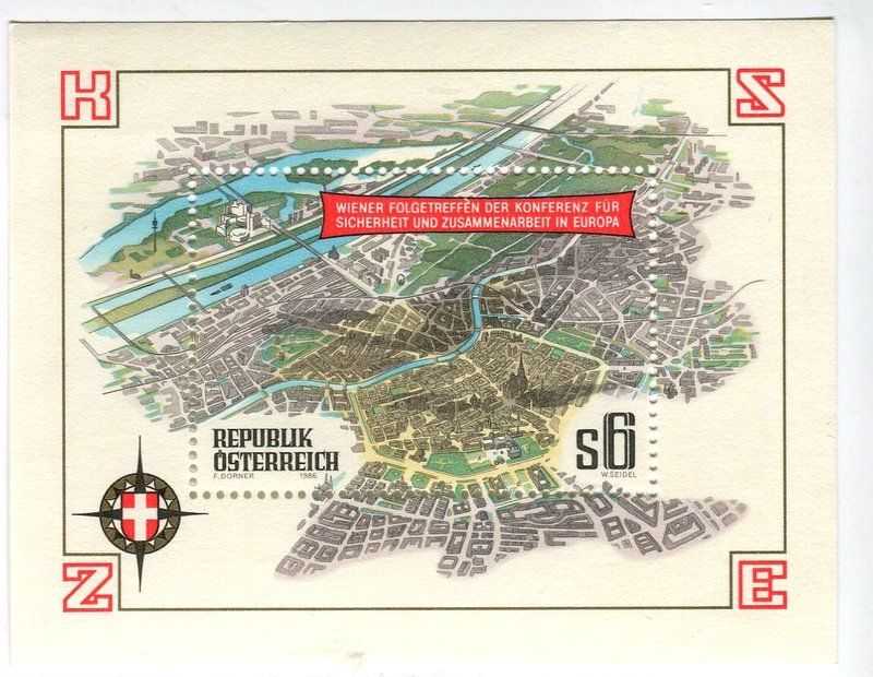 Tutti i francobolli: Block "Karten". Österreich. – Nuovo e nell'imballaggio originale da Basel venduto da Butsch5