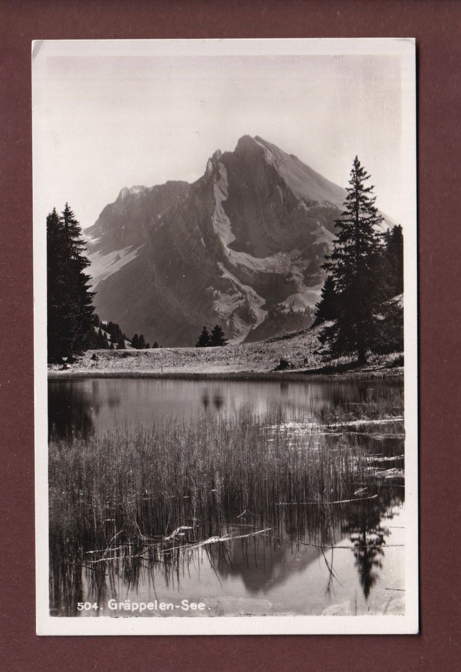 Ansichtskarten: GRÄPPELEN-SEE - 1946 – Gebraucht aus Pully von nicecards