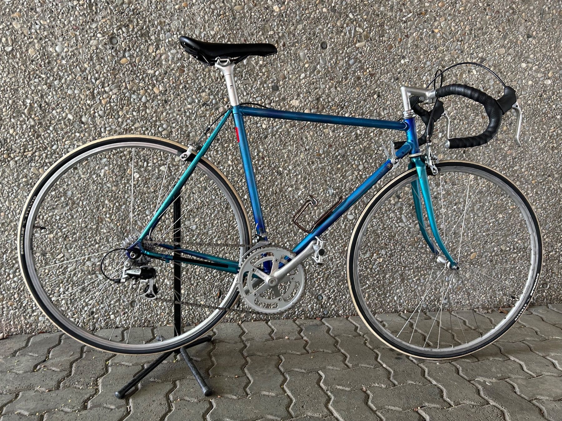 Biciclette: Rennvelo blau-grün – Usato da Adlikon b.Regensdf venduto da usado