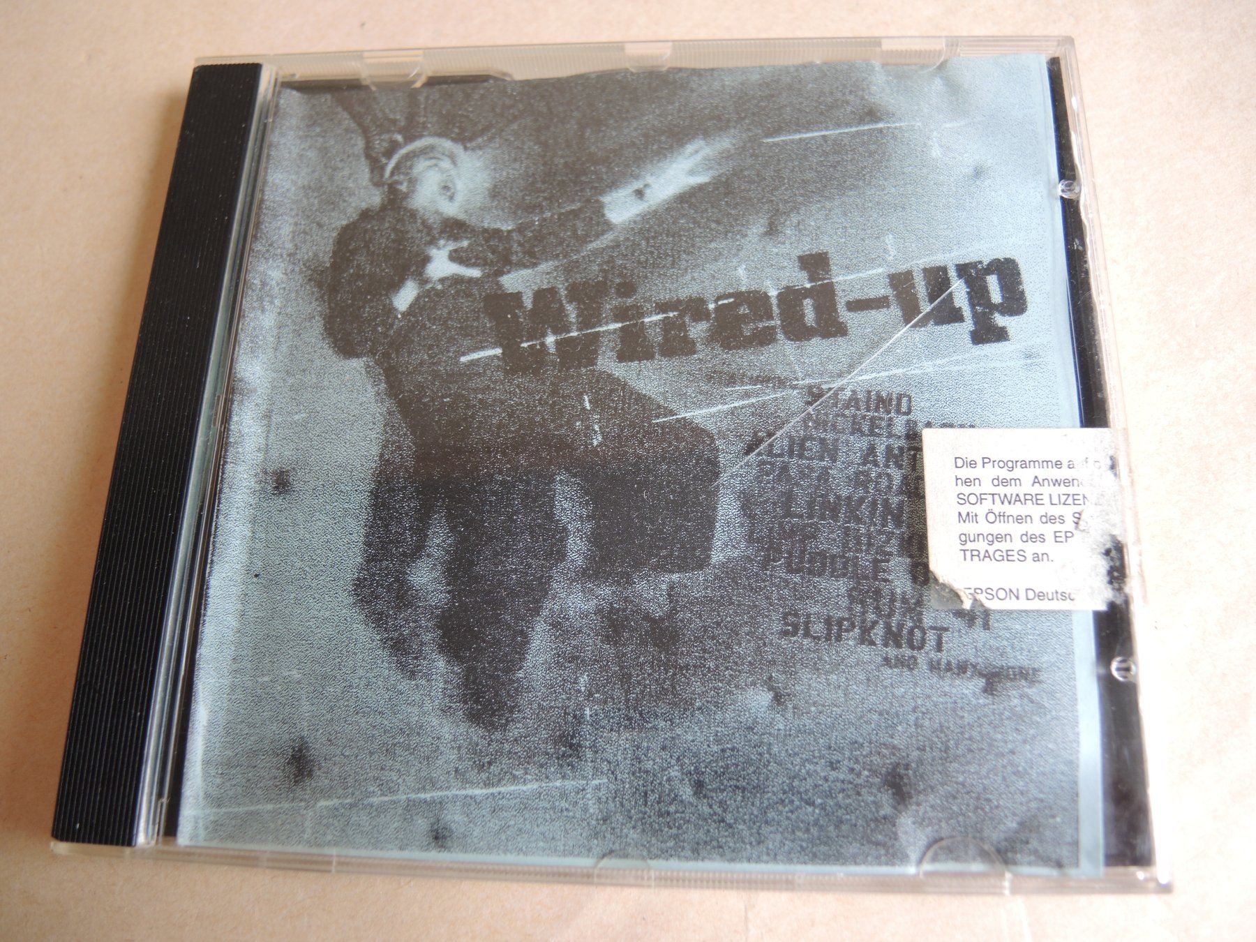 CD: Wired-up CD Sampler Diverse Interpreten – Difettoso da Rorschach venduto da Pop-upBrocki
