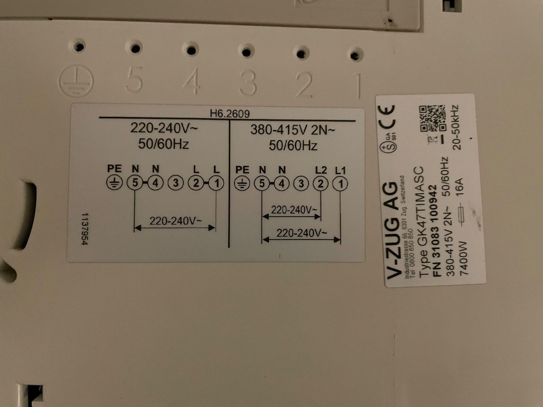 V-Zug Cucine: V-ZUG Induktionskochfeld – Usato da Uerikon venduto da se__77gt 6