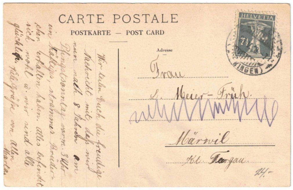 Cartoline postali: Zürich - Dolder mit Standseilbahn – Usato da Binningen venduto da Mountainrider 1