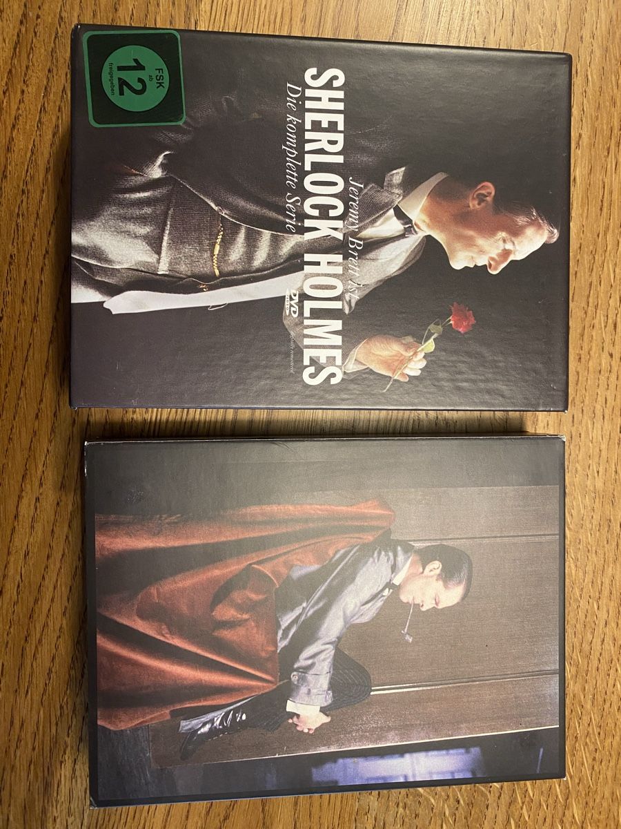Tutti i DVDs: 12 DVDs Sherlock Holmes – Usato da Hallau venduto da cruiser01 1