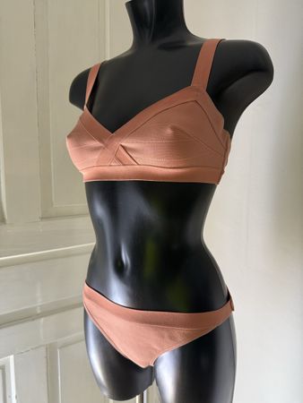 Bandage Bikini Set coral s