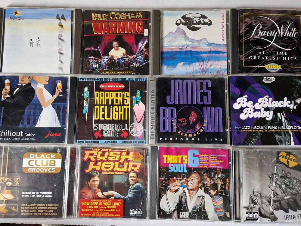 CD Sammlung 20 CDs *Funk*Soul*HipHop*Breakbeats*Rap*Party*DJ | Kaufen ...