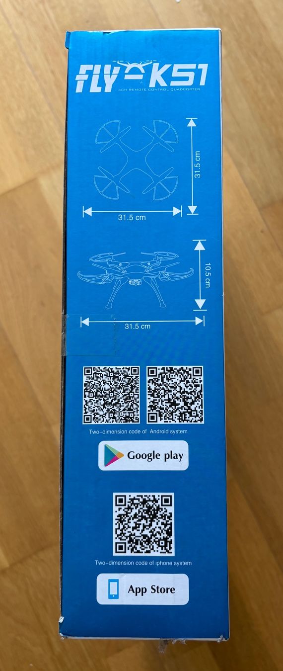Modellismo RC: Drohne & Gyro Spinner – Nuovo e nell'imballaggio originale da Uzwil venduto da Roger-iO 3