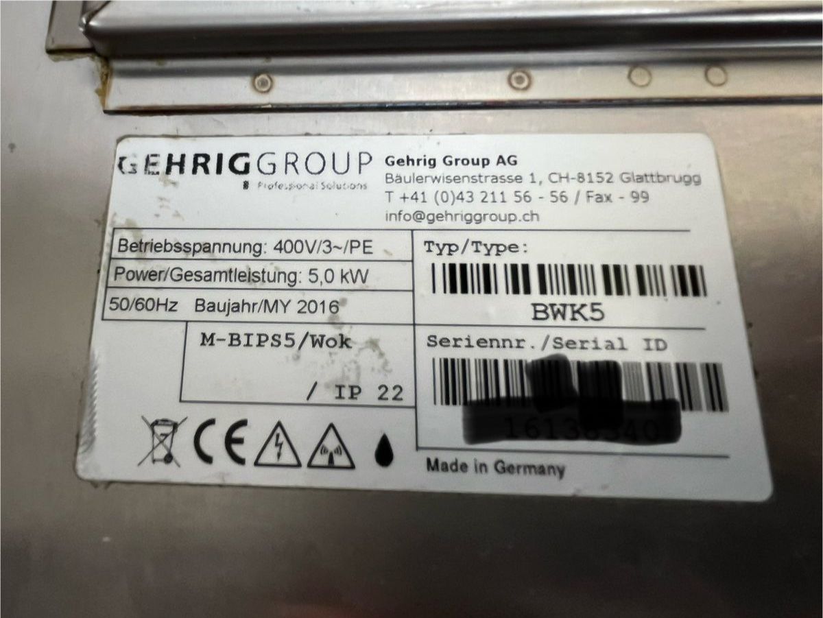Elettrodomestici da cucina: Berner BWK5 Auftisch Induktions-Wok – Usato da Flaach venduto da Auto6011 5