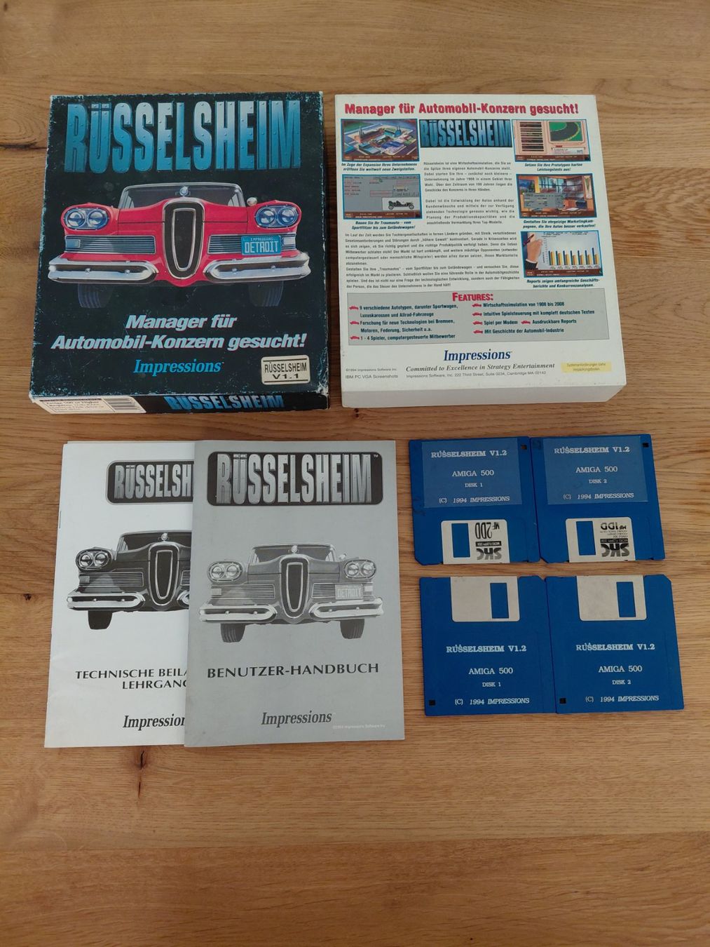 Commodore PCs: Amiga Spiel Rüsselsheim – D'occasion à Beringen par Beringen75 1