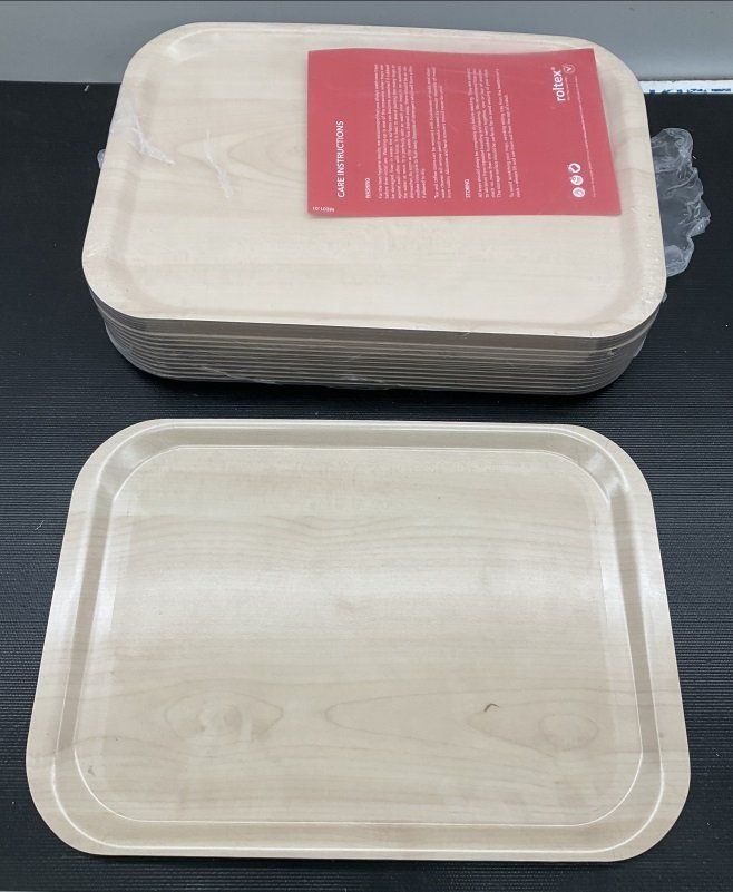 Piatti di portata: 26.5 x 38cm Serviertablar Non-Slip Tablar – Nuovo (secondo la descrizione) da Uerkheim venduto da Kaufoption