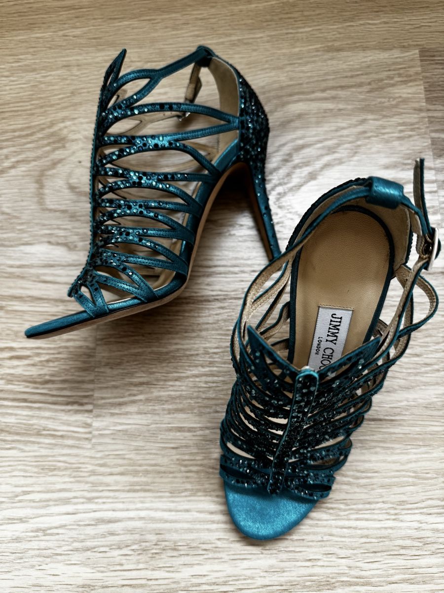 Jimmy Choo Damenschuhe: Jimmy Choo Sandaletten Gr. 36 – Neu (gemäss Beschreibung) aus Killwangen von was.sharp 5